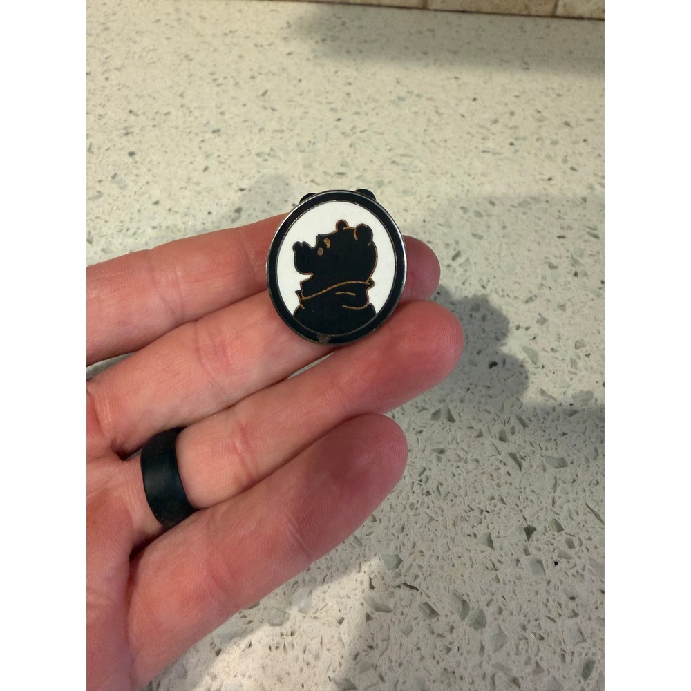 Disney Winnie the Pooh Character Silhouette Trading Pin